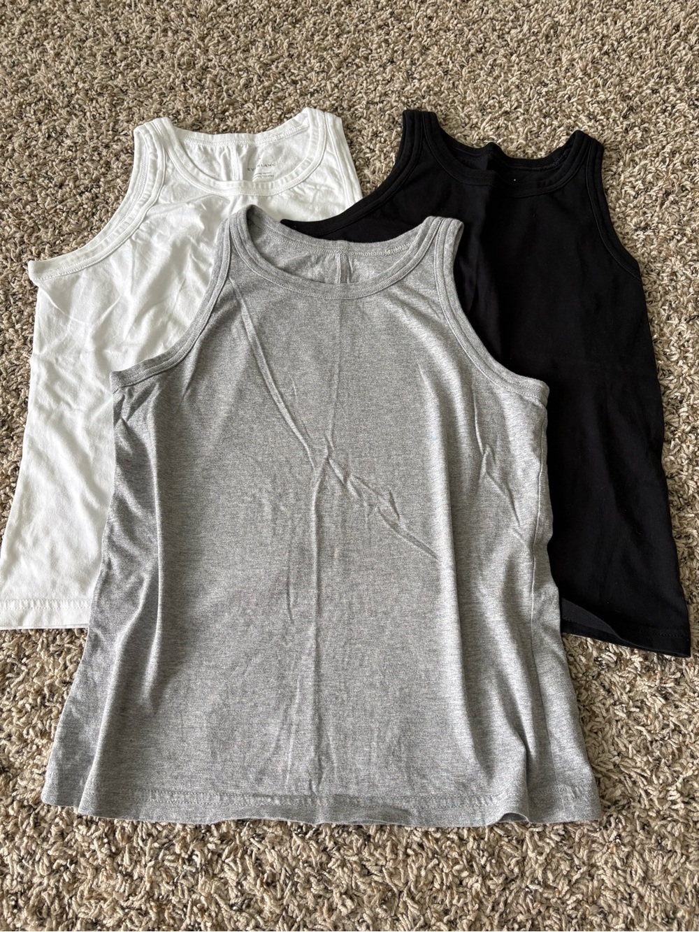 Bundle 3 Everlane Essential Cotton Tanks